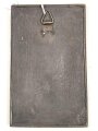 Belgien, Bronzene Wandplakette des 4. Jägerregiment 1914-18. Maße 11,5 x 18cm