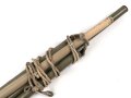 Afrikakorps / Tropen, Gestänge zum Aufstellen des Moskitonetzes im Zelt bzw. über den Liegen für Verwundete, Originallack, das untere Segment ist ein neuzeitlicher Nachbau