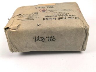 40 qm Mull keimfrei, Wehrkreissanitätspark München 1940. Maße 17 x 22 x 10cm