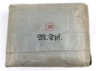 40 qm Mull keimfrei, Wehrkreissanitätspark München 1940. Maße 17 x 22 x 10cm