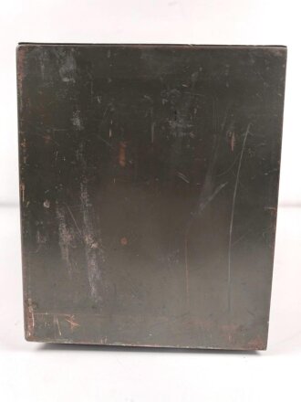 10 Watt Sender Cäsar " 10.W.S. c/24b-132" datiert 1937. Seltenes, frühes Stück . Originallack, Funktion nicht geprüft