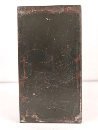 10 Watt Sender Cäsar " 10.W.S. c/24b-132" datiert 1937. Seltenes, frühes Stück . Originallack, Funktion nicht geprüft