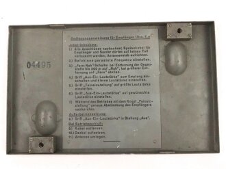 Gehäusedeckel für UKW Empfänger Emil (...