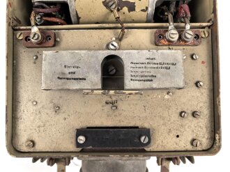 Umformer U 10b datiert 1945. Originallack, ungereinigtes Stück, Funktion nicht geprüft