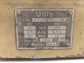 Umformer U 10b datiert 1945. Originallack, ungereinigtes Stück, Funktion nicht geprüft
