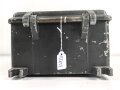 Sendeempfängereinankerumformer SEU a1 datiert 1944, Verwendung für Fu sprech a, d & f. Deckel und Klappen neuzeitlich überlackiert. Funktion nicht geprüft