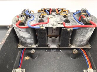 Umformer U.10 a1 datiert 1943. Nach dem Krieg modifiziert , Gehäuse Originallack, ungereinigt