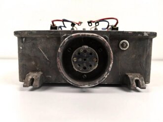Umformer U.10 a1 datiert 1943. Nach dem Krieg modifiziert , Gehäuse Originallack, ungereinigt