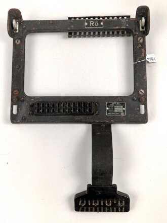 Luftwaffe, Aufhängerahmen für Röhrengerät 10a " RRG 10a" , Ln 28049-1.  Originallack, guter Zustand