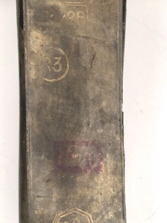 Luftwaffe, Aufhängerahmen für Röhrengerät 10a " RRG 10a" , Ln 28049-1.  Originallack, guter Zustand