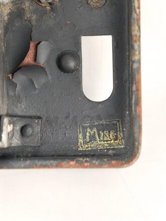 Luftwaffe, Aufhängerahmen für Röhrengerät 10a " RRG 10a" , Ln 28049-1.  Originallack, guter Zustand