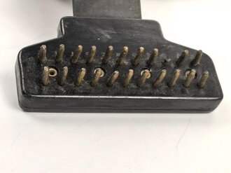 Luftwaffe, Aufhängerahmen für Röhrengerät 10a " RRG 10a" , Ln 28049-1.  Originallack, guter Zustand