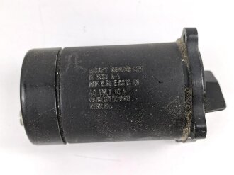 Luftwaffe , Kühlerklappen Handschalter. Fl E6313-01, Funktion nicht geprüft, in defekter Umverpackung