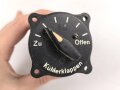 Luftwaffe , Kühlerklappen Handschalter. Fl E6313-01, Funktion nicht geprüft, in defekter Umverpackung