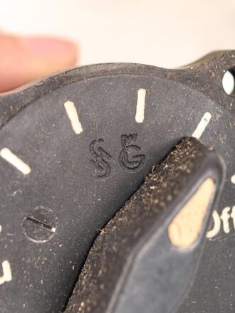 Luftwaffe , Kühlerklappen Handschalter. Fl E6313-01, Funktion nicht geprüft, in Umverpackung