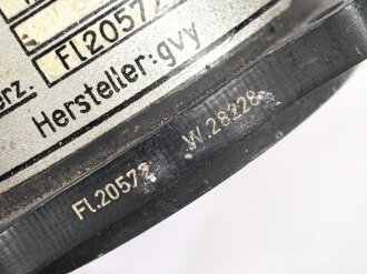 Luftwaffe, Elektrischer Zweifach Druckanzeiger , Fl 20572. Guter Zustand, Funktion nicht geprüft, verbaut in He219