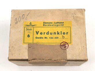 Luftwaffe Helligkeitsregler FL 32402-1, Funktion nicht geprüft Sie erahlten ein ( 1 ) ungebrauchtes Stück aus der originalen Umverpackung