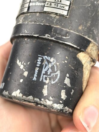Luftwaffe, Stellmotor für Trimmspindel Fl 34313-4. Gebraucht, Funktion nicht geprüft