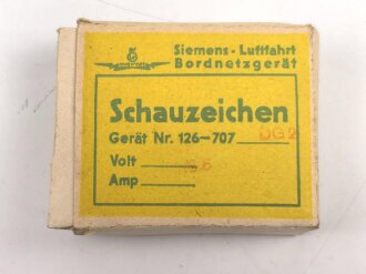 Luftwaffe Fl 32525-5 Rechteckschauzeichen, ungebraucht, in Umverpackung, Funktion nicht geprüft