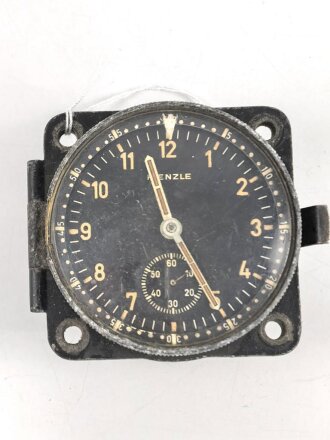 Luftwaffe , Borduhr Fl 23886 Kienzle. Ungereinigtes...