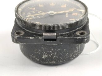 Luftwaffe , Borduhr Fl 23886 Kienzle. Ungereinigtes Stück, läuft