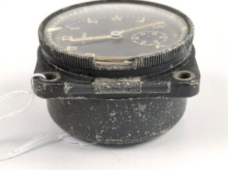 Luftwaffe , Borduhr Fl 23886 Kienzle. Ungereinigtes Stück, läuft