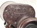 Dienstglas 6x 30 Wehrmacht in der seltenen Ausführung aus Preßstoff . Klare Durchsicht, gängig, sehr guter Gesamtzustand