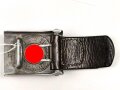 Polizei III.Reich, Koppelschloss für Mannschaften, getragenes Stück, datiert 1937