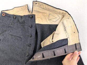 Luftwaffe, Stiefelhose für einen Unteroffizier. Kammerstück in gutem Gesamtzustand, selten
