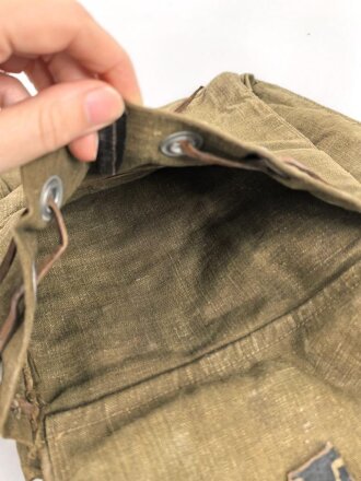 Koppeltasche für Pioniere der Wehrmacht. Getragenes Stück