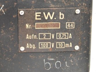 Gehäuse zum Wechselrichter EW.b zum Tornister...