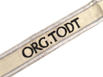 Organisation Todt, Ärmelband für Führer. Länge 46cm