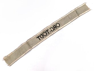 Organisation Todt, Ärmelband für Führer. Länge 46cm