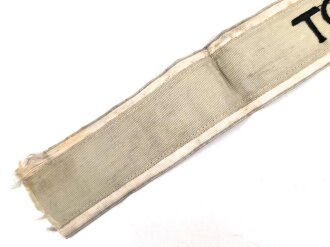 Organisation Todt, Ärmelband für Führer. Länge 46cm