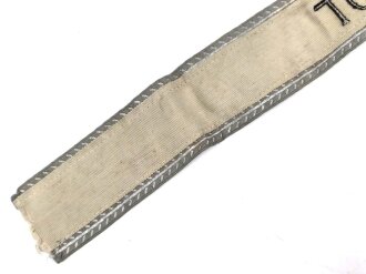 Organisation Todt, Ärmelband für höhere Führer. Länge 48cm