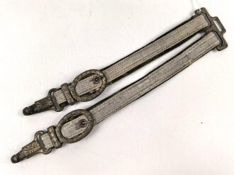 Gehänge zum Dolch für Offiziere des Heeres, getragenes Stück