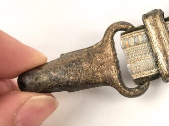 Gehänge zum Dolch für Offiziere des Heeres, getragenes Stück