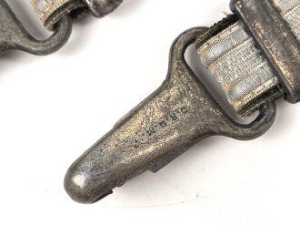 Gehänge zum Dolch für Offiziere des Heeres, getragenes Stück