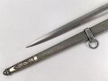 Dolch für Offiziere der Luftwaffe. Saubere Klinge ohne Hersteller, guter Gesamtzustand, mit Portepee