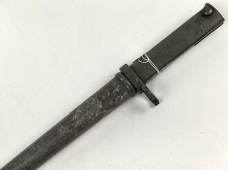 1. Weltkrieg, Ersatz Seitengewehr  mit Dreikantklinge,...