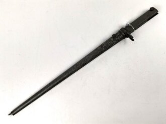 1. Weltkrieg, Ersatz Seitengewehr  mit Dreikantklinge,...