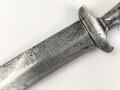 1. Weltkrieg Grabendolch "Mein Lebensretter" Anton Wingen Jr. Solingen. Guter Gesamtzustand, Scheide fehlt