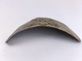 Frankreich, Mützenemblem aus Messingblech Napoleonisch. Breite 29cm