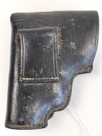 Kleine Pistolentasche  ohne Bezeichnung, Gesamthöhe 12,5cm