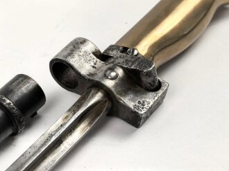 Frankreich, Epee Seitengewehr Modell 1886 Lebel