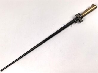 Frankreich, Epee Seitengewehr Modell 1886 Lebel