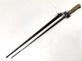 Frankreich, Epee Seitengewehr Modell 1886 Lebel