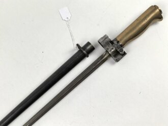 Frankreich, Epee Seitengewehr Modell 1886 Lebel