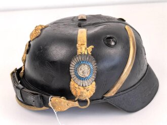 Bayern, Raupenhelm Modell 1868 für Artilleristen ....