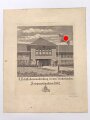 6.Schiffstammabteilung in den Niederlanden, Kriegsweihnachten 1942. Gedenkblatt 24,5 x 30cm